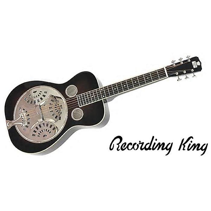 Recording King アコースティックギター ブラック Recording King