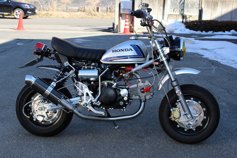 楽天市場】ミニモト モンキーZ50Jストリートベーシックマフラー