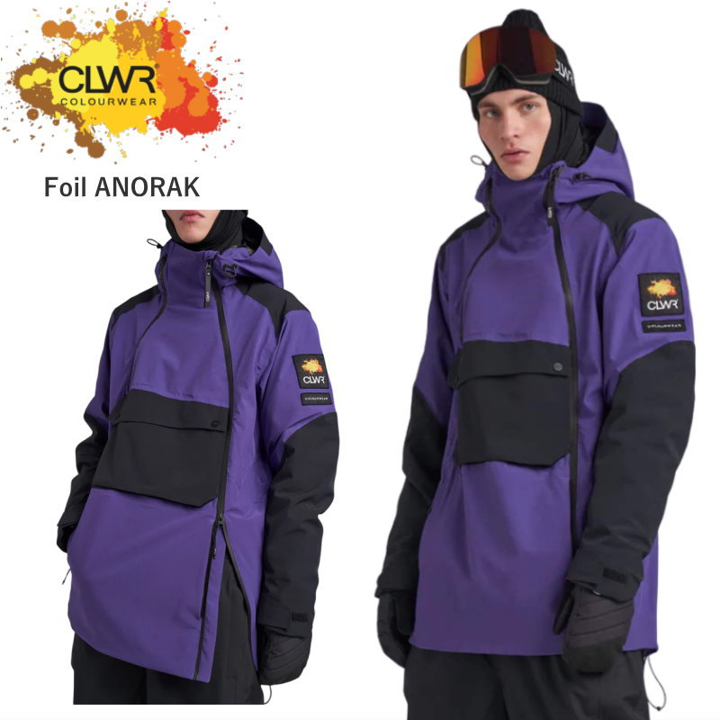 楽天市場】【動画有】○ CLWR Foil Anorak JKT PURPLE カラーウェア