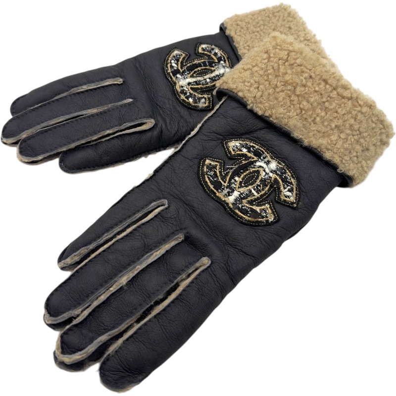 楽天市場】シャネル グローブ レザーの通販