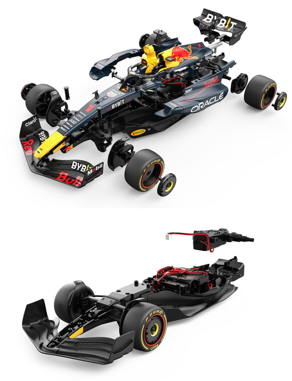 楽天市場】【送料無料】 童友社 1/16 プラモデルキットR/C レッドブル