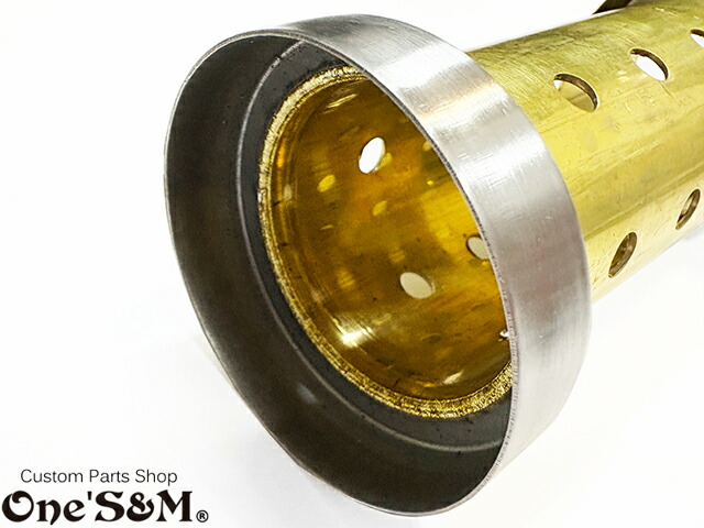 楽天市場】Z音 真鍮インナー マフラーサイレンサー レーシング