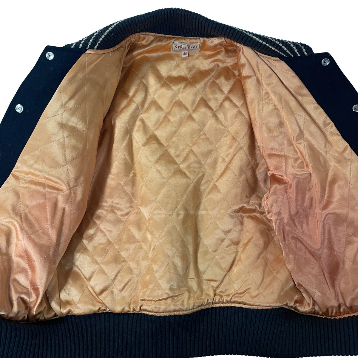 楽天市場】STYLE EYES スタイルアイズ フルデコ スタジャン 袖革