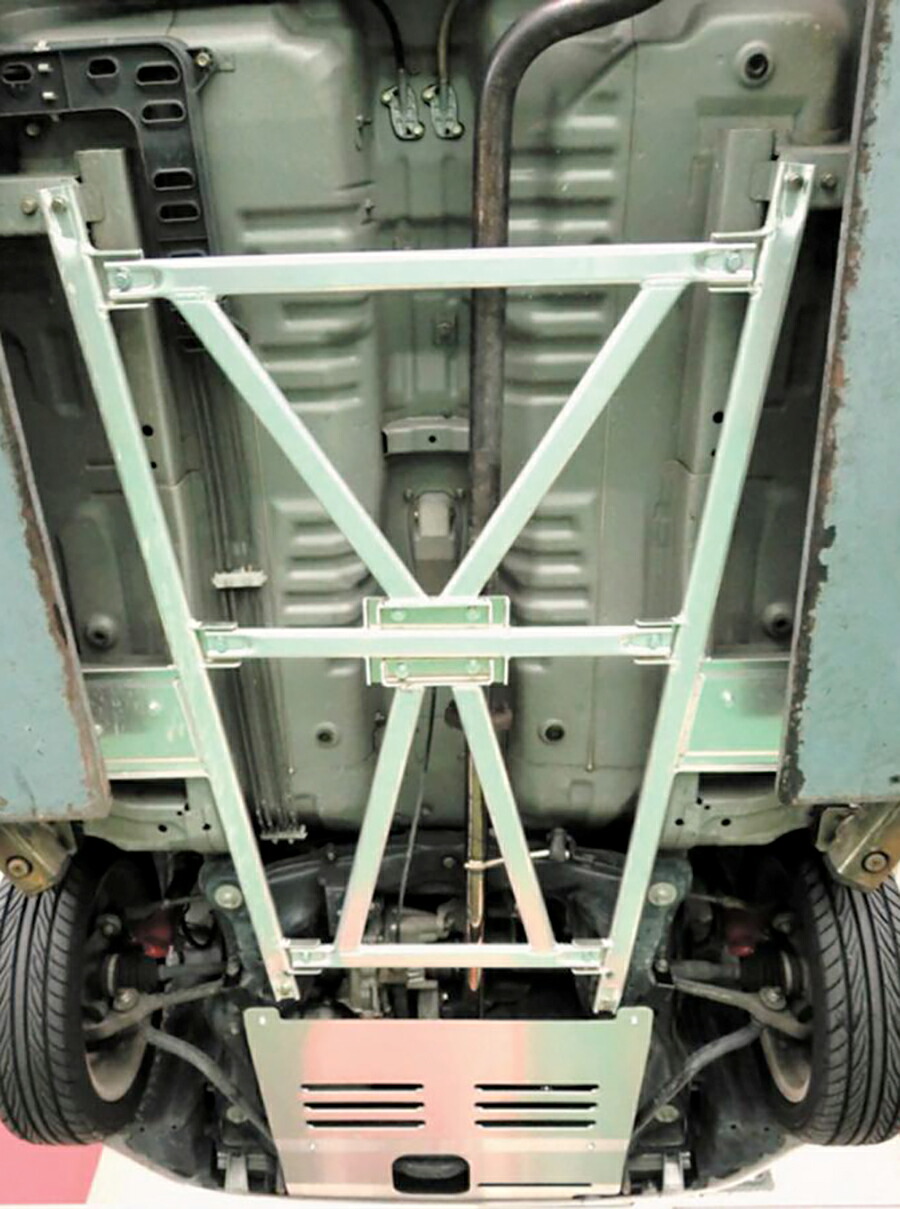 楽天市場】コペン L880K ダイハツフロアフレームバー D-SPORTDSPORT