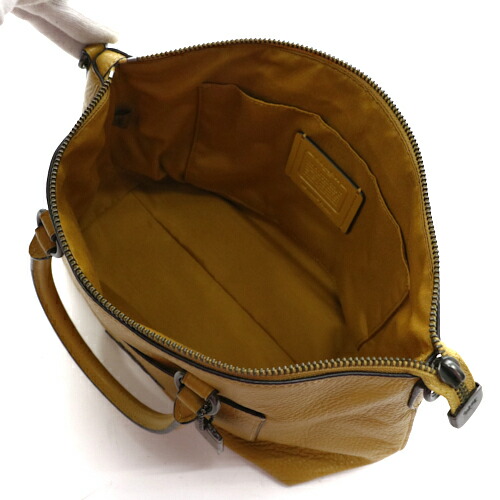 楽天市場】コーチ COACH ミニエマ サッチェル ペブルドレザー