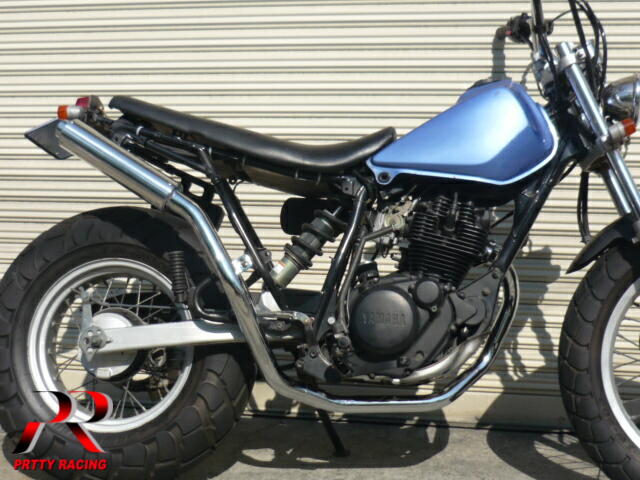 Pretty Racing 高性能フルメッキTW200 Amazon | PRETTY RACING製 TW200 TW225 ショート管 マフラー メッキ