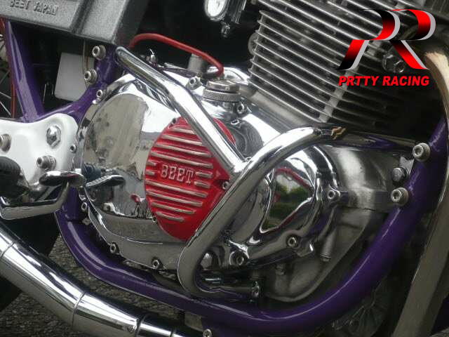 楽天市場】SUZUKI GSX400E ザリ エンジンガード メッキ : プリティー