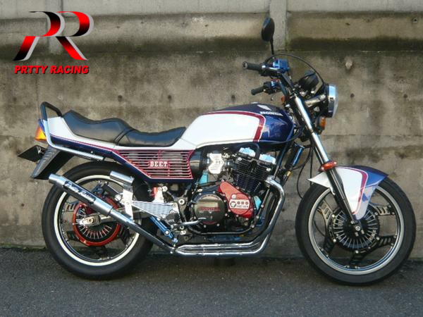 楽天市場】HONDA CBX400F/550F 分割式 45π (極タイプ1) PRETTY管