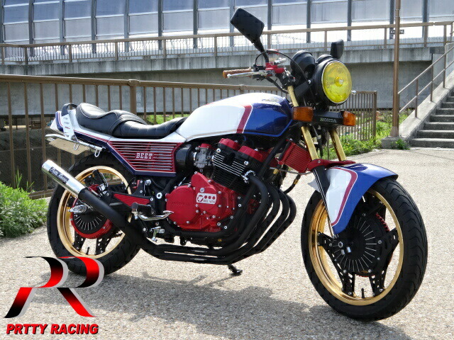 楽天市場】感謝セール！HONDA CBX400F 分割式 54π PRETTY ガニマタ