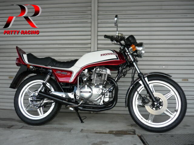 楽天市場】HONDA CB250N CB400N ホーク3 忍 サイドクロス ショート 管