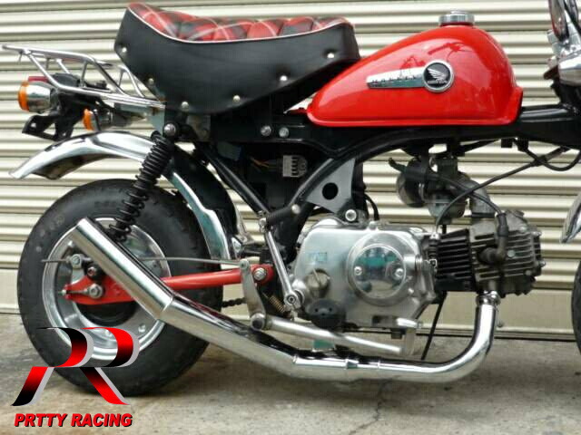 楽天市場】HONDA モンキー ゴリラ PRETTYショート管 メッキ マフラー