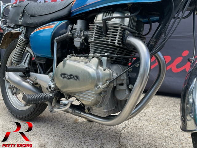 楽天市場】HONDA CB250T CB400T ホーク2 手曲げ薄型ブレイド管 ハス