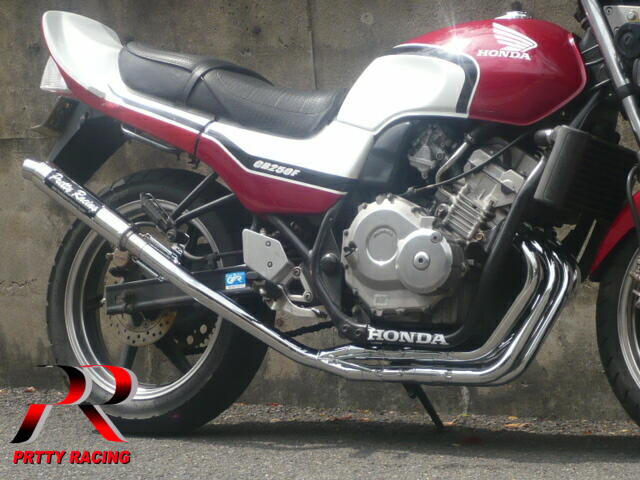 JADE250 ジェイド 4-2-1 マフラー ジェイド250 DJガニマタ管【豪】 黒