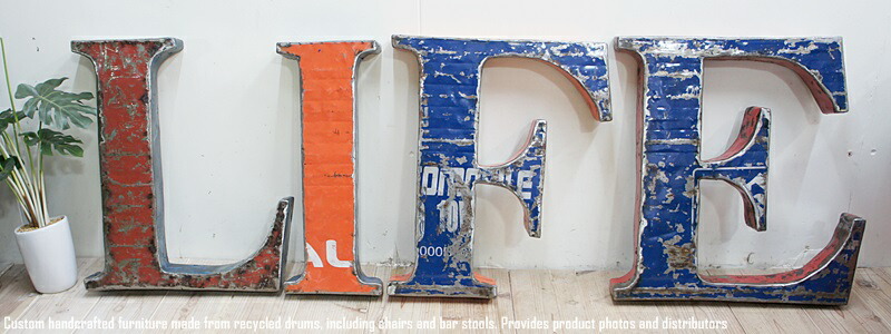 楽天市場】スチール製 アルファベット オブジェ『M』高さ50cmクラス 厚