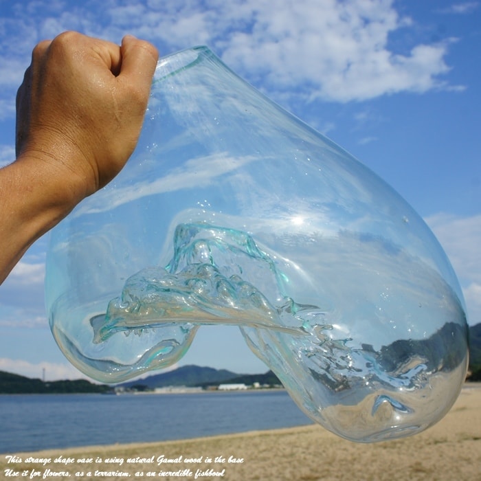楽天市場】選べる 流木ガラス オブジェ 超特大 めっちゃ大きい XL