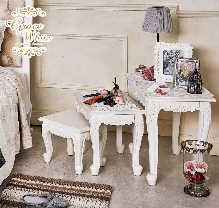 楽天市場】【3/1限定☆10％クーポン配布中】猫脚 ネストテーブル