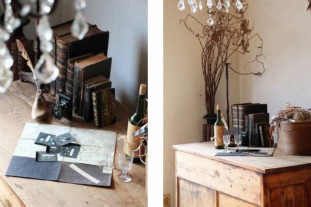 楽天市場】フランスアンティーク 剥離された乾いた木肌の書斎デスク