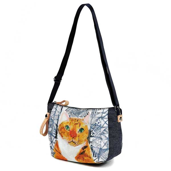 楽天市場】マンハッタナーズ ハンモック ショルダーバッグS 「猫の行動