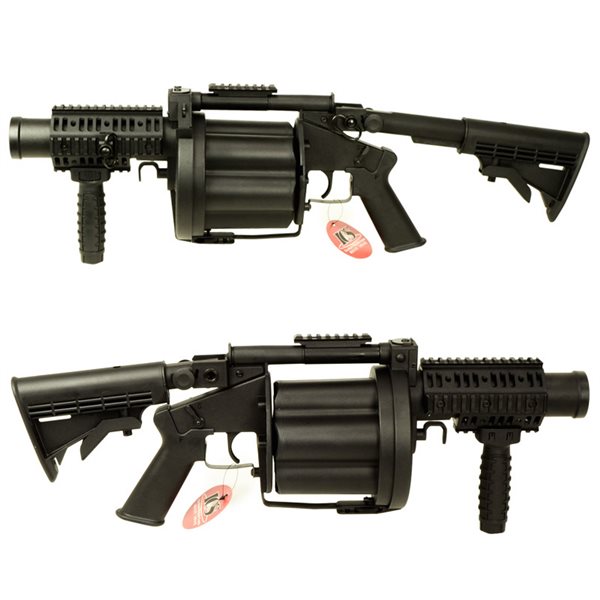 楽天市場】ICS MGL140 タイプ リボルバー グレネードランチャー : SAMURAI