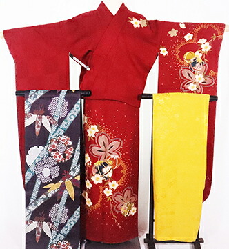 楽天市場】＼ 20％offクーポン ／ 本振袖 長襦袢 袋帯 セット Lサイズ