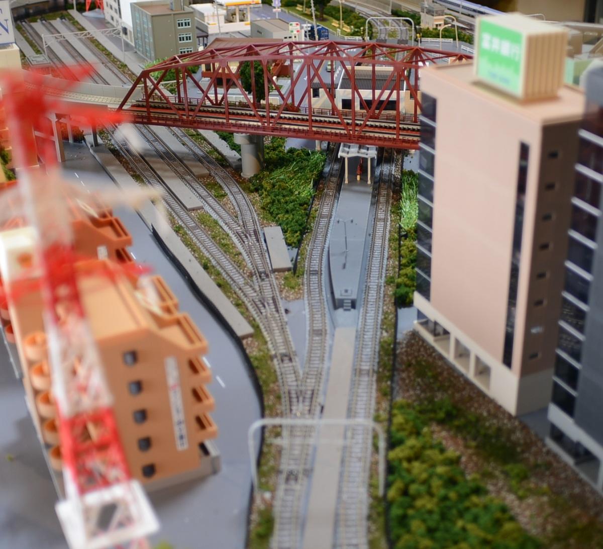 楽天市場】鉄道模型ジオラマレイアウトNゲージ用 複線 現代風景 8の
