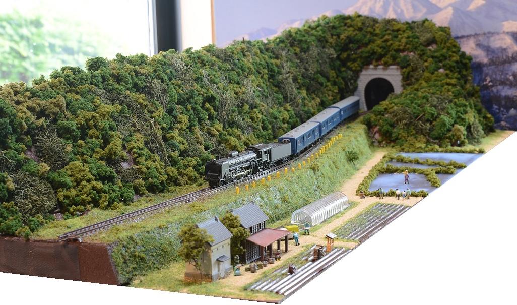 楽天市場】「送料込」鉄道模型ジオラマ展示台Nゲージ用 単線[90cm