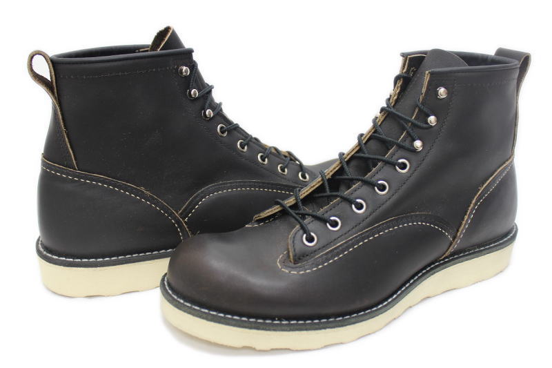 楽天市場】【送料無料】REDWING 2914 6インチ ラインマンブーツ 黒