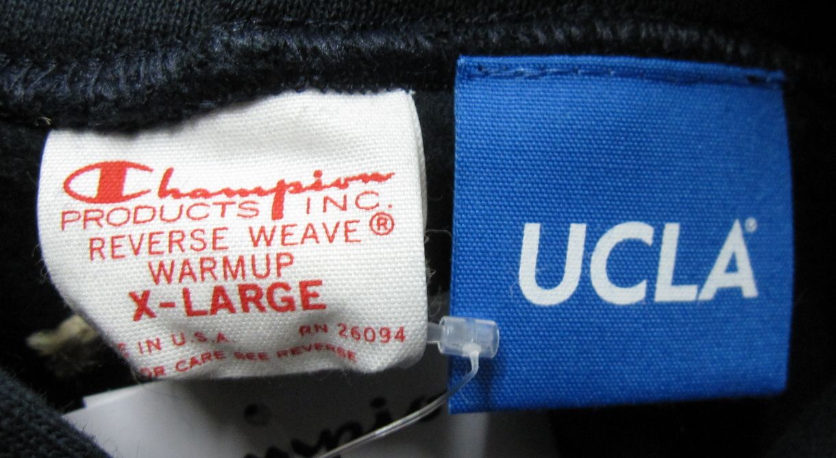 楽天市場】CHAMPION(チャンピオン) アメリカ製 「UCLA」赤単色タグ復刻