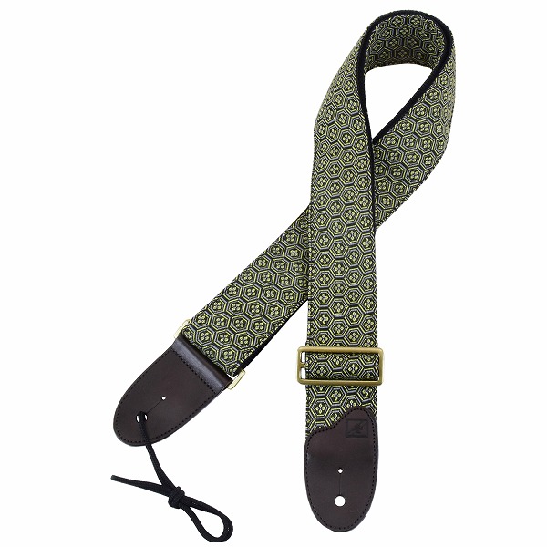 楽天市場】ギターストラップ 畳縁 和柄 花柄 19柄 桜 梅 ドット 菱