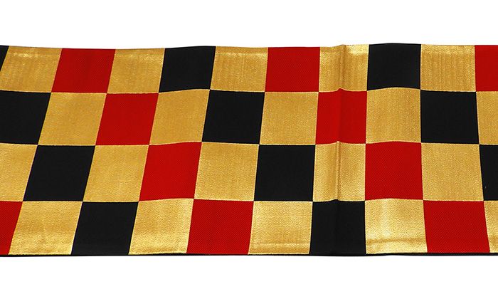 楽天市場】袋帯 新品仕立済 西陣 大光謹製 市松模様 新品 仕立て上がり