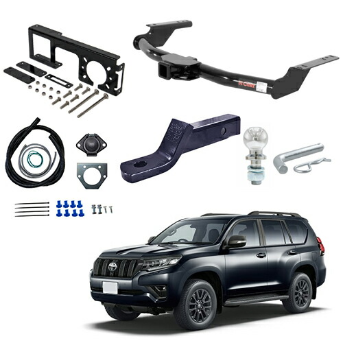 楽天市場】ヒッチメンバー 2インチ角 配線フルセット トヨタ