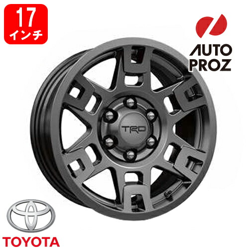 楽天市場】USトヨタ 純正品 TRD 17インチホイール グロスガンメタル