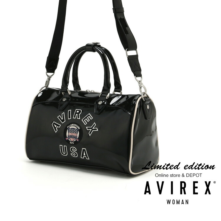 楽天市場】AVIREX 公式通販｜《WEB&DEPOT限定》ENAMEL MINI DUFFLE BAG