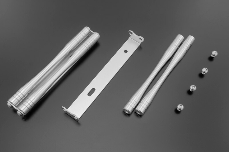 楽天市場】ARCHI アーキ ラジエターサイドロッドセット シルバー