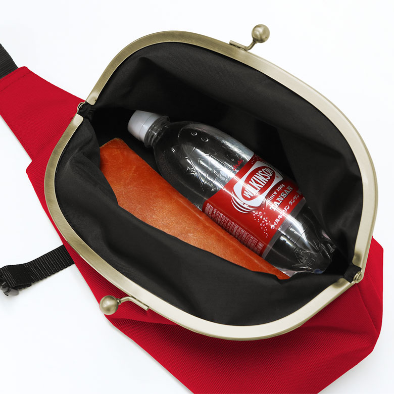 楽天市場】【在庫商品】ドロップ型がま口ボディバッグ【Sarei