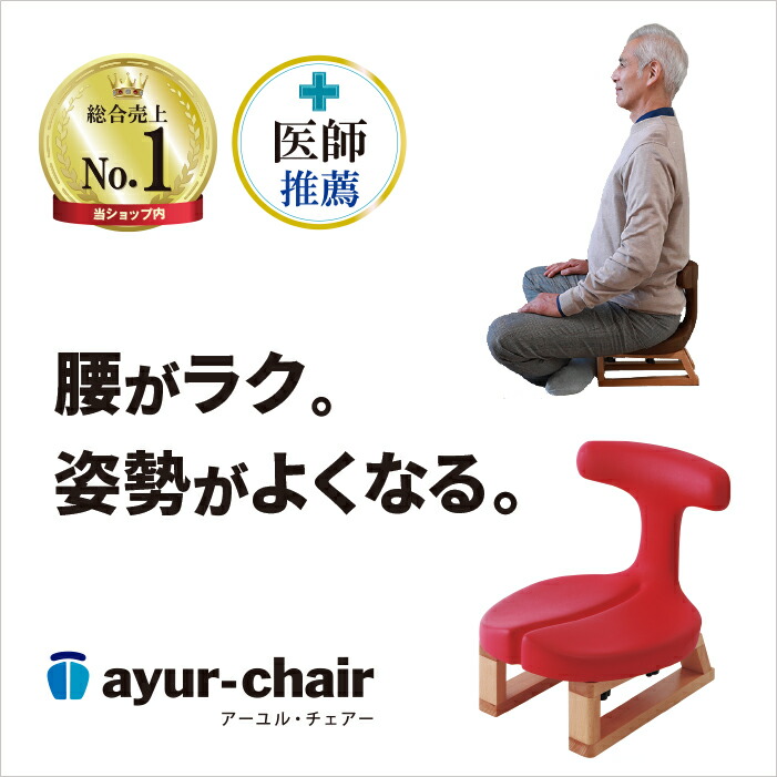 楽天市場】公式 坐骨神経痛 脊柱管狭窄症 腰痛対策 あぐら 座椅子 姿勢