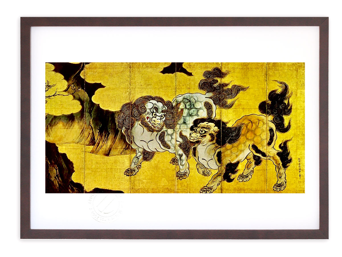 楽天市場】唐獅子絵の通販