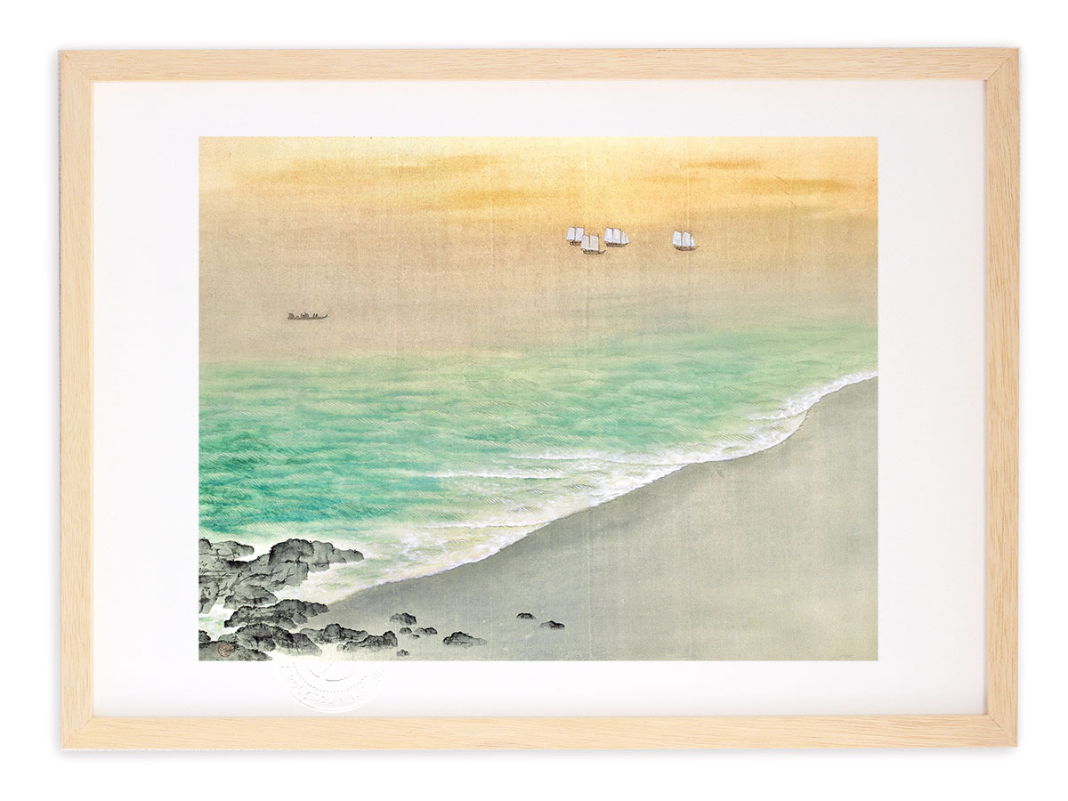 楽天市場】版画 絵画 名画 日本画 曙色 (あけぼのいろ） 横山大観