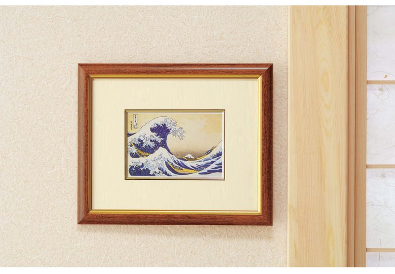 楽天市場】【スーパーSALE10％OFF】アートフレーム 葛飾北斎(浮世絵)DX