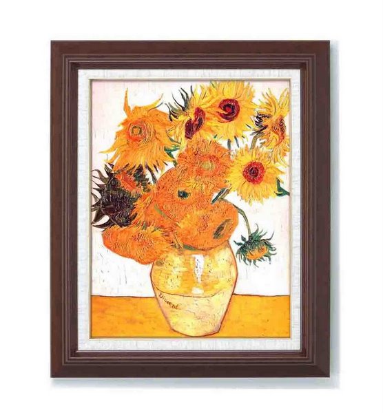楽天市場】【スーパーSALE10％OFF】絵画 ゴッホ ひまわり＜立体加工