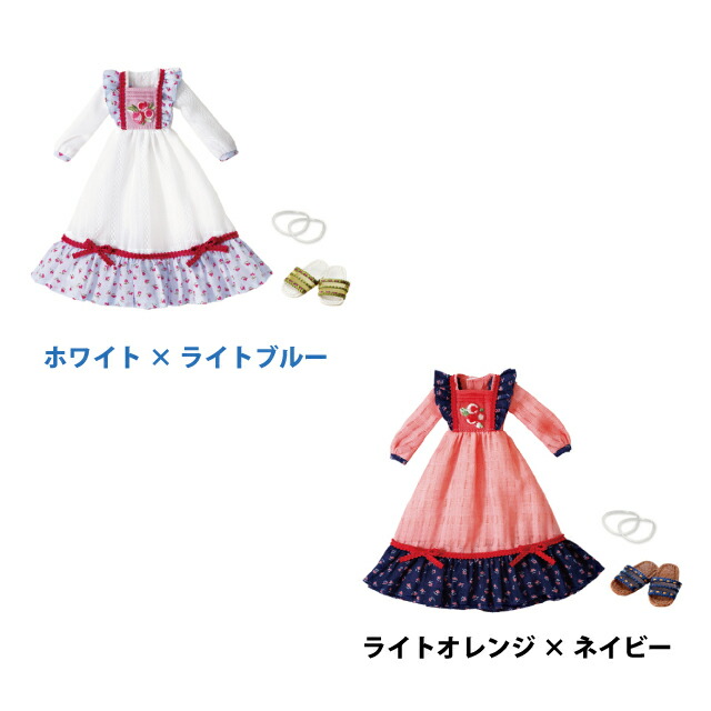 楽天市場】アゾン BonBons レトロ花柄ワンピースセット AZONE Pookie