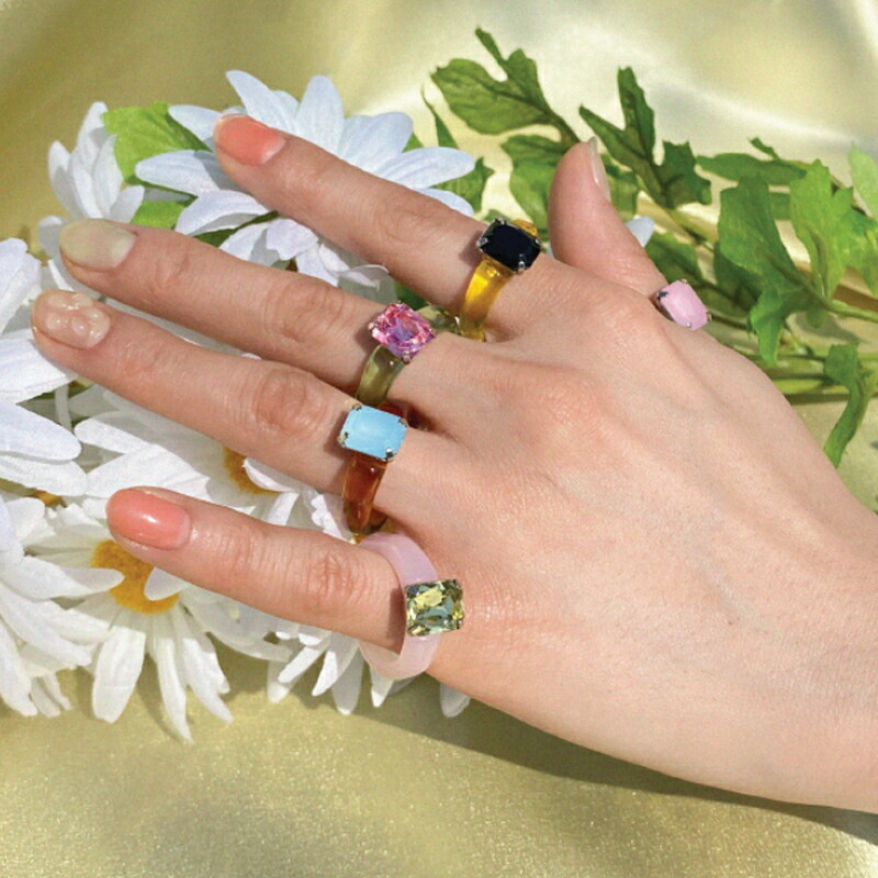 楽天市場】☆配送無料☆ [yOungly yOungley] ヨンリヨンリ Foi ring