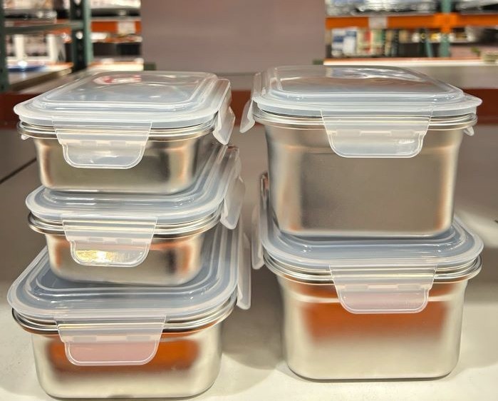 楽天市場】配送無料 [Neoflam] 5点セット ステンレス 保存容器