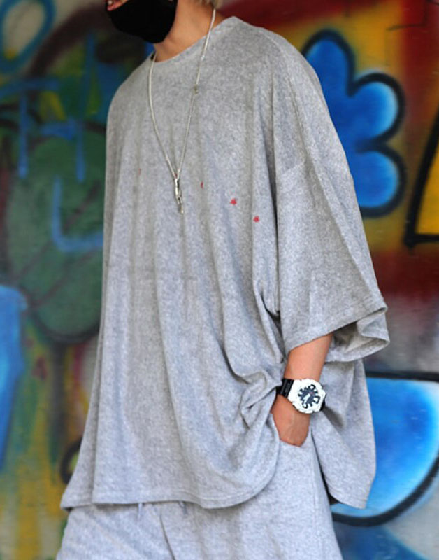 楽天市場】[menspanda] Lettering Towel Box Tee BTS ジョングク 着用