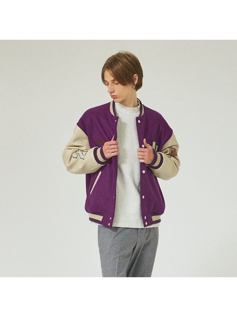 楽天市場】【SALE／40%OFF】【40周年】スタジアムジャンパー ABAHOUSE