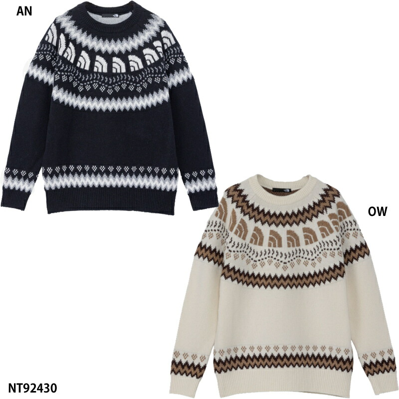 楽天市場】【THE NORTH FACE】Half Dome Nordic Sweater ハーフドーム