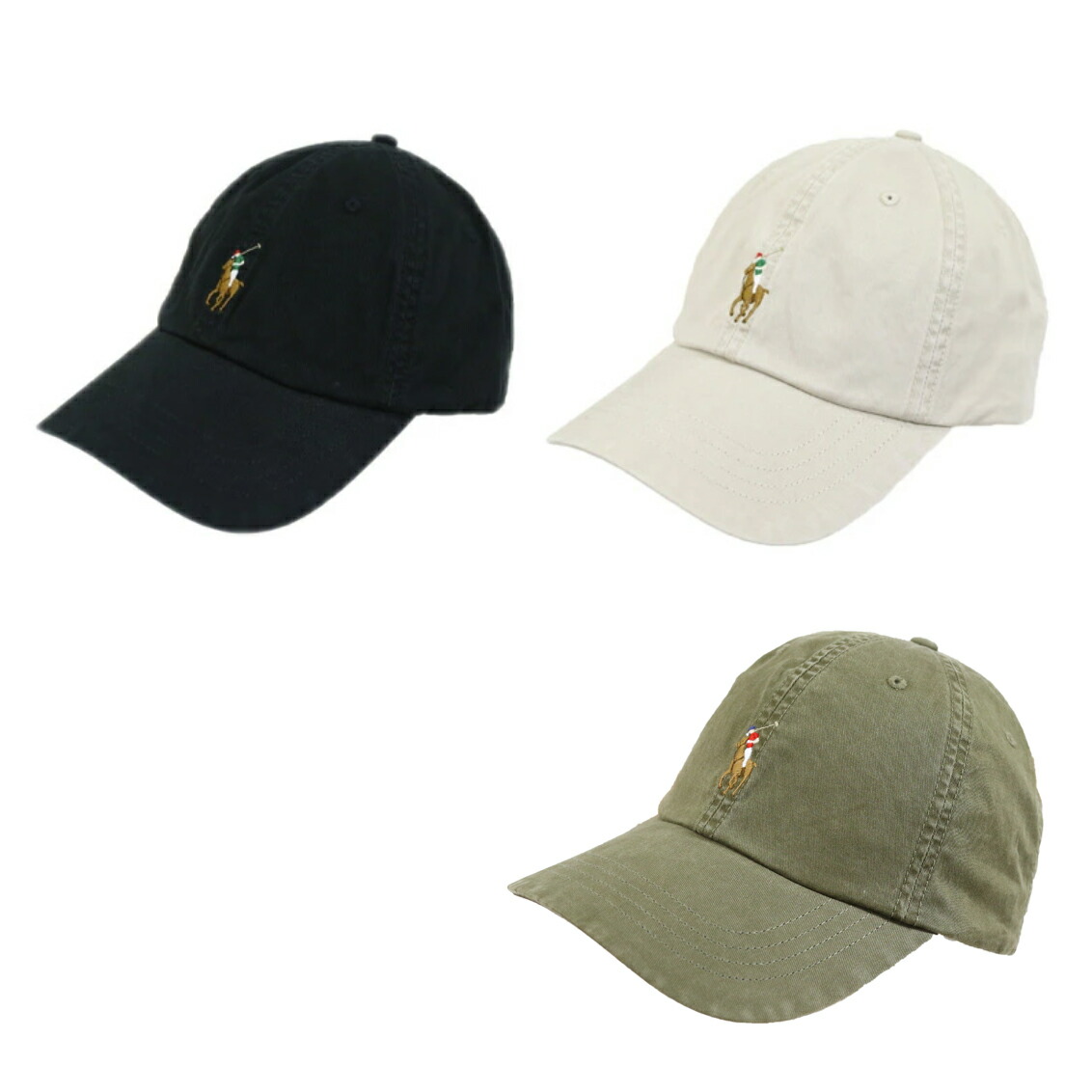 楽天市場】ポロ ラルフローレン キャップ ワンポイント マルチポニー