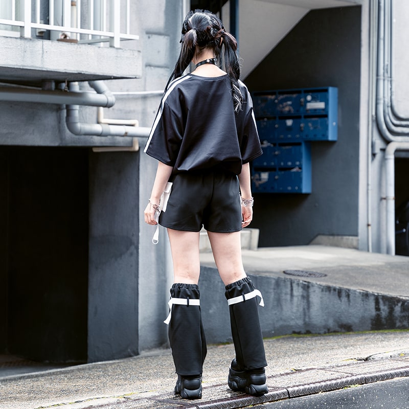 楽天市場】ドットネコ ショートパンツ BK ジャージ ボトムス ショー