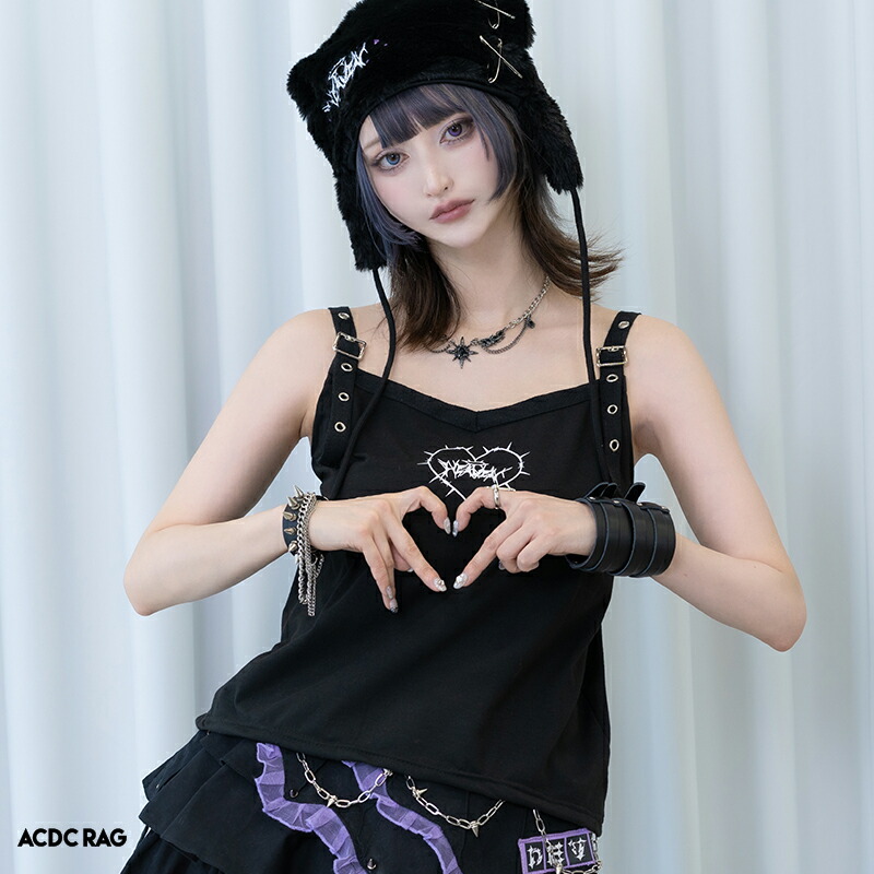 楽天市場】DEVIL PUNK キャミソール インナー 原宿系 原宿
