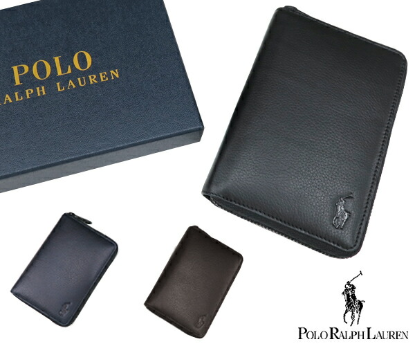 楽天市場】ラルフローレン 財布 メンズ ソフトシュリンクレザー